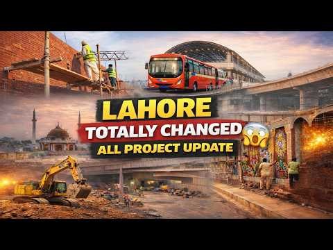 Lahore Mega Projects 2026: Bhatti Chowk, Railway Station, Demolition & FREE Metro Bus Travel! 🚨