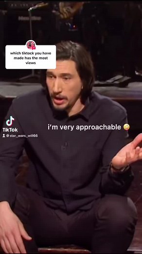 Adam Driver hilarious Star Wars fan interaction