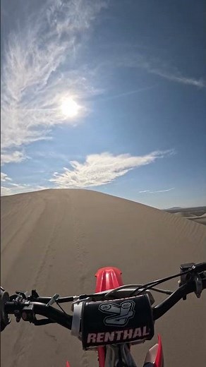 The top of devils dunes, St. Anthony sand dunes #StAnthonysanddunes #idaho #sanddunes #motorcycle