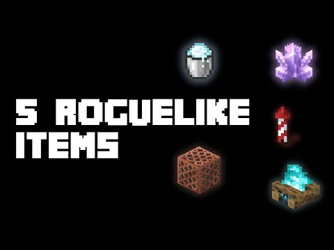 Fully complete Roguelike system in vanilla Minecraft