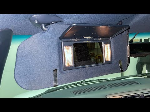 S10 Vanity Mirror Lid repair
