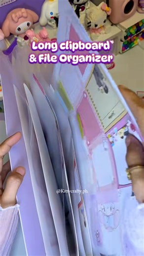 257K views · 3.6K reactions | FILE ORGANIZER WITH CLIPBOARD:https://vt.tiktok.com/ZSHtaFuCvt7pA-YT0P2/ | Kittycrafty | Facebook