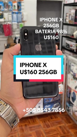 iPhone X de 256GB a solo U$160 en Matagalpa