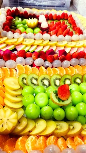 How to use fruit cuttings for table decor ideas🔪🍒🍉🍊🥝😍😍