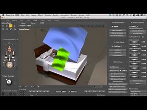 Poser 10 - Poser Pro 2014 Tutorial | Advanced Draping And Wave Deformer