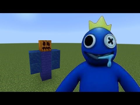 Rainbow friends MOD in Minecraft PE