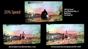 Dark Souls 2 Cast Speed Testings