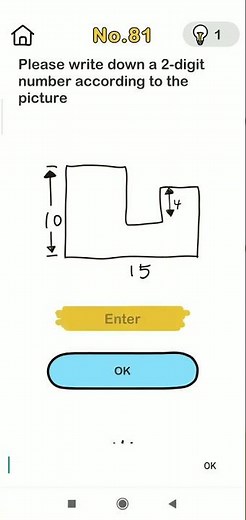 brain out level 81 please write down a 2- digit number according to the picture solution walkthrough