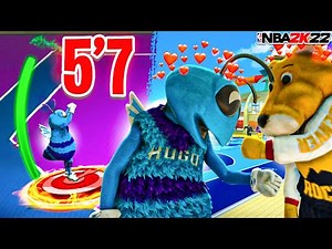 We became Demigod 5’7 Mascots! (Ft. Queenn💕) NBA 2K22