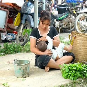 5.4M views · 77K reactions | Poorest Life with Single Mom & Two Children Daily Life. Episode10 | Life Harvesting | Facebook