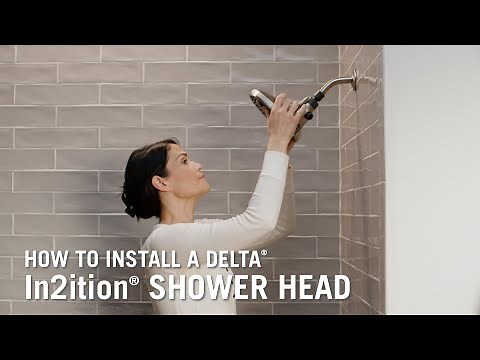 How to Install a Delta® In2ition® Showerhead