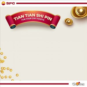 Introducing our newest addition in store – Tian Tian Shi Pin, the perfect choice for feasting this Chinese New Year! *Only available at SPC 1351 Ang Mo Kio, SPC Bukit Batok, SPC Mountbatten, SPC Yishun. Promotion ends 30 June 2023. While stocks last. #SPC #SPCSingapore #SPCChoices | SPC Singapore