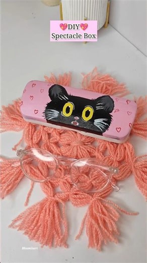 DIY Cute Box ✨💖🖤 #diy #craft #boxgift #diycrafts #handmade #cuteart #artandcraft #shorts