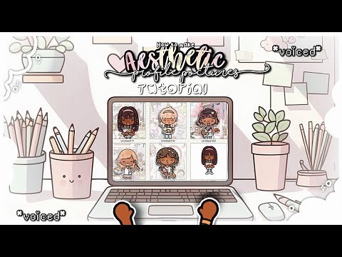 HOW TO MAKE AN AESTHETIC PFP💭🍥💐||TOCA LIFE TUTORIAL🎀