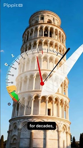 how the leaning tower of pizza was formed #facts #sciecne