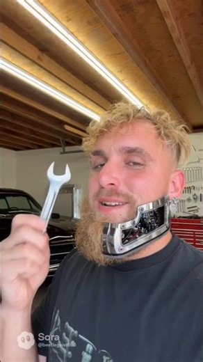 Jake Paul has a Muscle Car Jaw