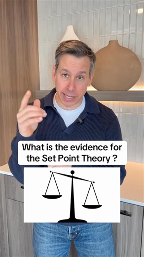 Daniel Rosen MD FACS FASMBS on Instagram: "There’s a reason your weight keeps bouncing back… let me explain the Set Point Theory. ⚖️ #educationalpurposesonly"