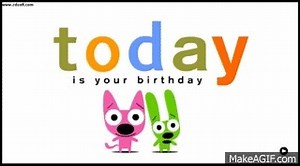 Hoops & Yoyo - Your birthday is today-oh on Make a GIF