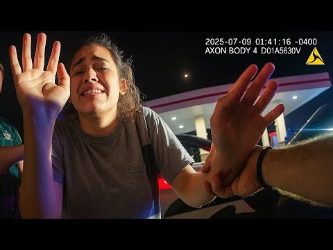 Woman In Possession Of Narcotics Drives Off And Calls The Cops On The Cops