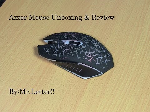 Azzor Mouse Unboxing & Review