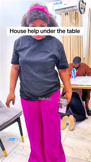 House help under the table