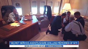 The lead Secret Service agent for former Pres. Bush reveals chilling details about protecting the first family on 9/11 and how Air Force One needed to "hide in the sky” on the day America was attacked. | CBS Evening News