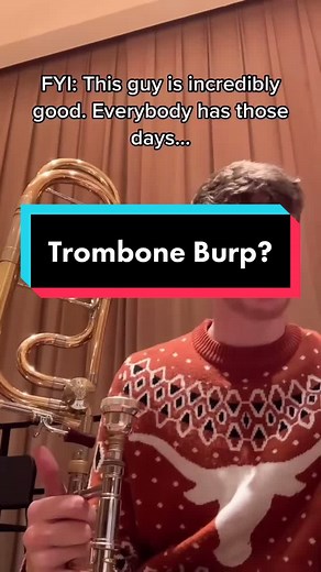 Playing trombone is harder than it looks okay #northwestern #brass #music #trombone