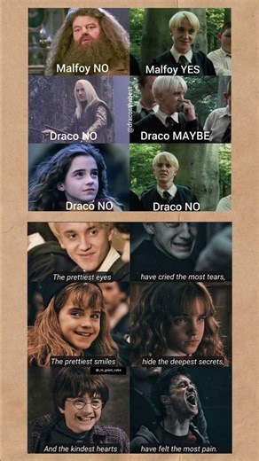 Draco Malfoy: The Prettiest Eyes Hide the Deepest Pain 💔 | Harry Potter Emotional Edit
