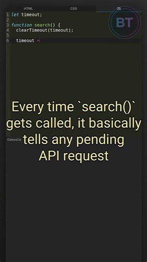 How to wait before calling an API (simple debounce) #javascript