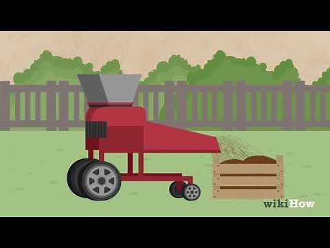 Making DIY Mulch with Leaves, Wood, Grass, or Pine Needles