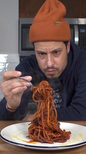 This spaghetti, called the Killers Spaghetti, is insanely delicious. #spaghetti #recipe #cooking | Not Another Cooking Show