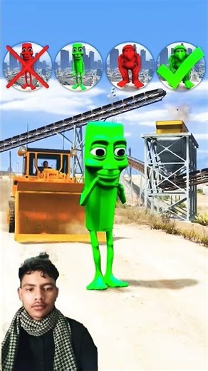 GTA 5 Bulldozer Rainbow Challenge | Tung Tung Sahur Madness #gta5