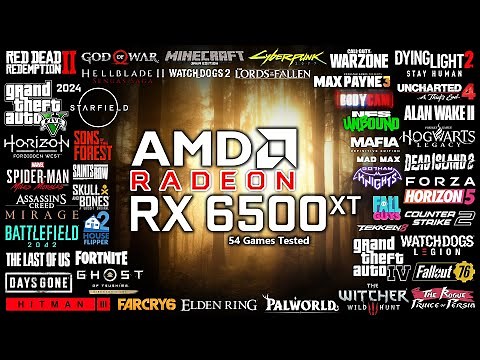 RX 6500 XT in 2024 - Test in 54 Games