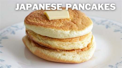 Easy Fluffy Japanese Pancakes Recipe
