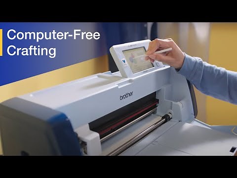ScanNCut SDX330D: No Computer Cutting Machine Featuring Autoblade Technology