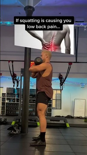 Fix Back Pain in Squats: Tips You Need to Know #FitnessTips #Squats #BackPainRelief