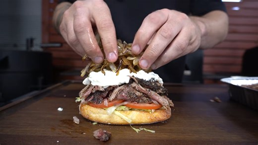 The perfect smoked lamb shoulder