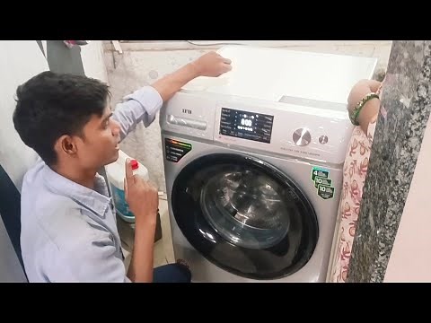 IFB front load washing machine demo Sikhe EXECUTIVE SXN 9014k Full DEMO 9kg installation demo