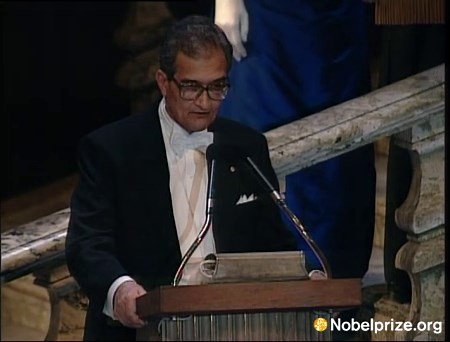 Sveriges Riksbank Prize in Economic Sciences in Memory of Alfred Nobel 1998