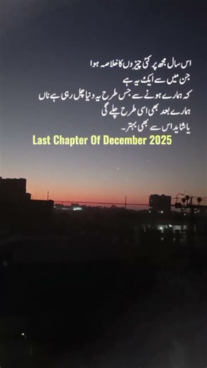 last chapter of December 2025 #shortsfeed #shortvideos #youtubeshorts #happynewyear #sadstatus