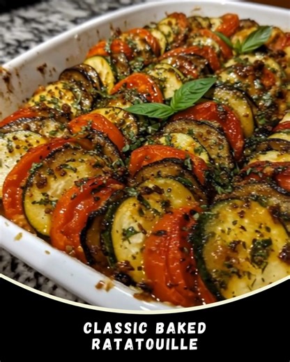 5.6K views · 26 reactions | Classic Baked Ratatouille 勒 Bright,...