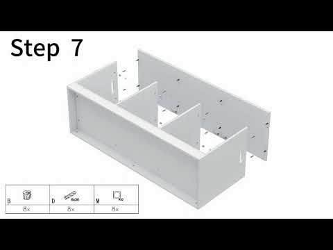 Assembly Instructions for Shoe Bench-换鞋凳组装说明