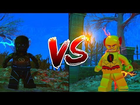 LEGO DC Villains: Zoom vs Reverse Flash Race!!