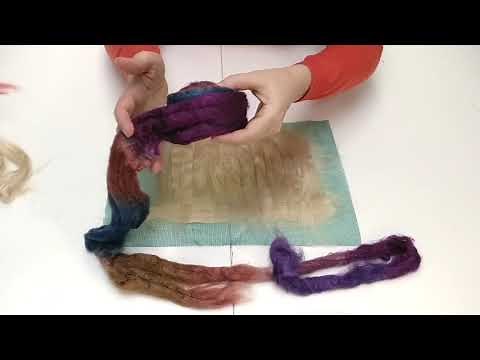 Silk fusion : Comment réaliser du papier/tissu de soie