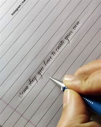 Incredible handwriting skills ️ 7
