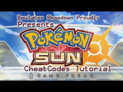 Citra | Pokemon Sun & Moon Cheat Tutorial: How to add & use Gateway Cheats !