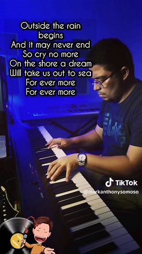 Boz Scaggs Piano Cover - We're All Alone Lyrics Karaoke