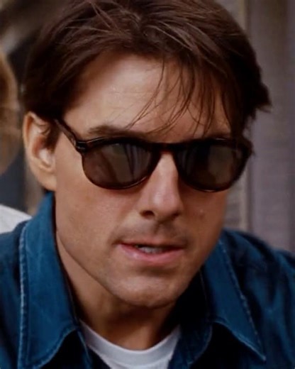 When you're stuck in a narrow lane with bulls and cars—Tom Cruise shows how it's DONE! 🏎️💨