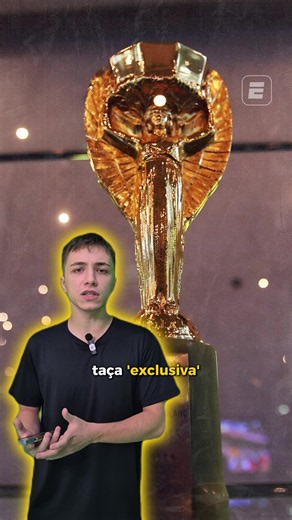 A HISTÓRIA DA LENDÁRIA TAÇA JULES RIMET! 🏆 Você conhece todos os perrengues pelo qual a taça do nosso tricmapeonato mundial já passou fã de esporte? Pois nesse vídeo você fica por dentro de toda essa história! #ESPN2026 #CopaDoMundo #JulesRimet #Curiosidade