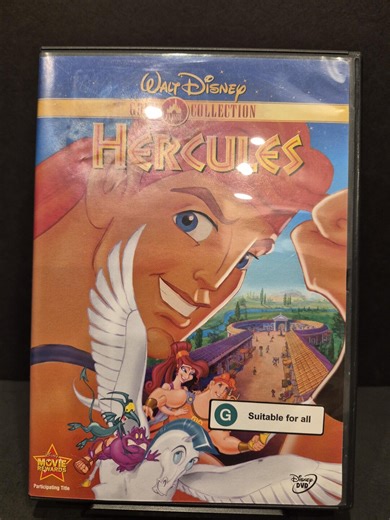 Disney DVD Video Walt Disney Gold Classic Collection Hercules - Etsy